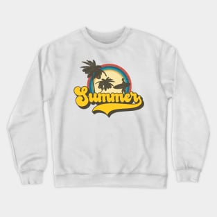 Summer means swimming Crewneck Sweatshirt